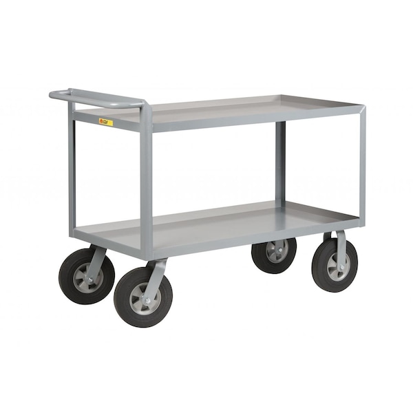 Cushion-Load Merchandise Collectors, 1500 lbs Capacity, Flush Shelves
